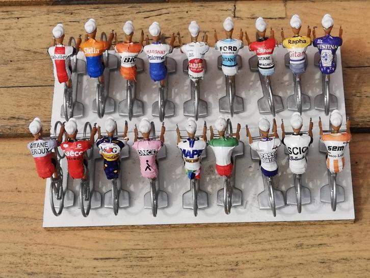 miniatuurwielrennertjes RETRO teams !!!, Antiek en Kunst, Antiek | Speelgoed, Verzenden