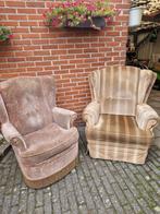 Twee fauteuils, gratis af te halen, omgeving Roermond, Ophalen, Hout, Gebruikt, 75 tot 100 cm
