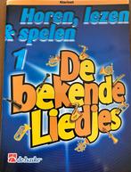 Bekende Liedjes voor Klarinet - Gebruikt, Muziek en Instrumenten, Gebruikt, Ophalen of Verzenden, Klarinet, Thema