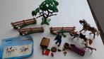 Playmobil Country - 5227 - Paddock met paardenfamilie, Ophalen of Verzenden, Zo goed als nieuw, Complete set