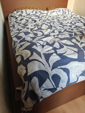 Ikea MALM bed + matras, met lades - afbeelding 3