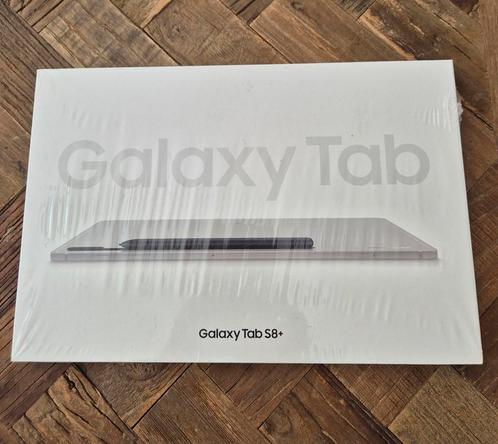 SAMSUNG GALAXY TAB S8 PLUS SILVER, Computers en Software, Android Tablets, Nieuw, Wi-Fi, 12 inch, 128 GB, Uitbreidbaar geheugen