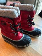 Sorel Snowboots maat 32 rood en grijs, Kinderen en Baby's, Ophalen, Zo goed als nieuw, Jongen of Meisje, Laarzen