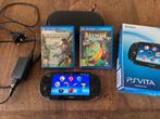 Sony PlayStation Vita met games memory card en case koffer, Spelcomputers en Games, Spelcomputers | Sony PlayStation Vita, Ophalen of Verzenden