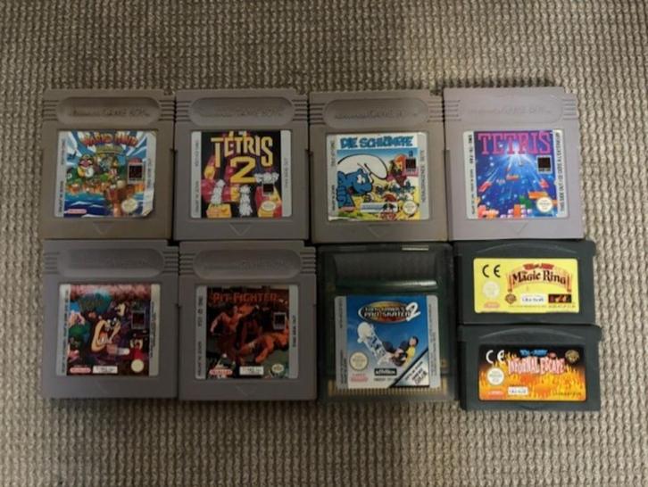 Nintendo Gameboy games, Spelcomputers en Games, Games | Nintendo Game Boy, Gebruikt, Avontuur en Actie, 1 speler, Vanaf 3 jaar