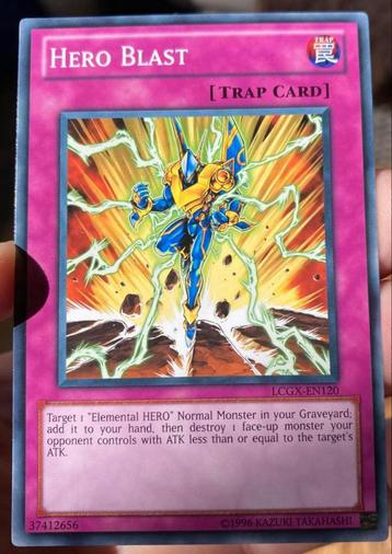 Yu-Gi-Oh! Hero Blast LCGX Old Print ! beschikbaar voor biedingen