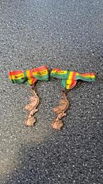 2x medaille carnaval Brand bier 2016, Ophalen of Verzenden, Gebruikt, Overige typen, Brand