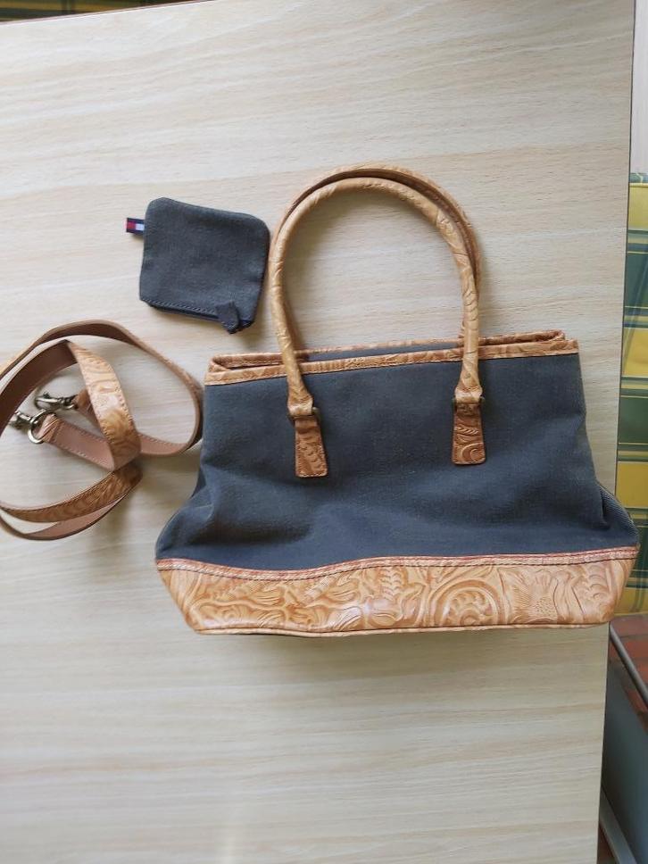 handtas tommy hilfiger-2dehands, Sieraden, Tassen en Uiterlijk, Tassen | Damestassen, Gebruikt, Handtas, Ophalen of Verzenden