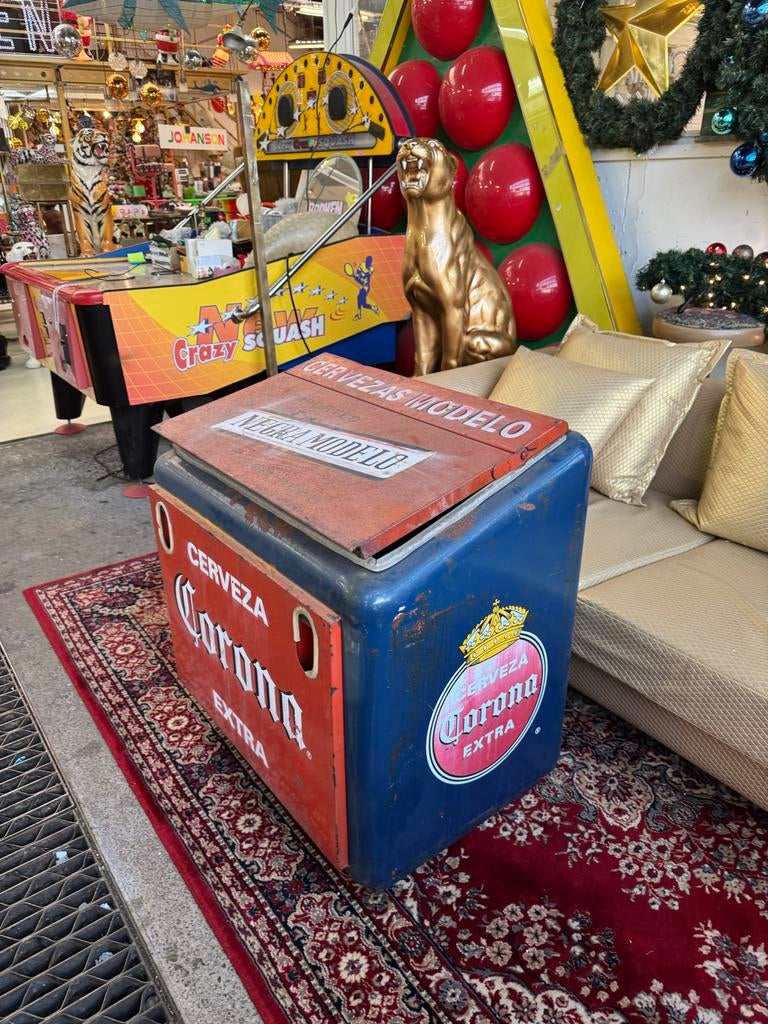 Vintage Corona Extra Koelbox Mexico Antiek, Antiek en Kunst, Antiek | Overige Antiek, Ophalen