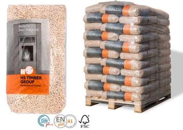 HS Timber 100% witte naaldhoutpellets ENplus A1 beschikbaar voor biedingen