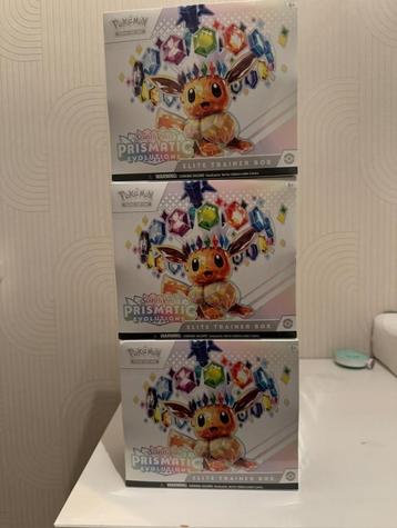 PRISMATIC EVOLUTIONS SEALED (UPDATE, NOG 1 TE KOOP!) beschikbaar voor biedingen