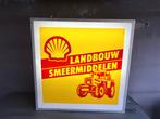 Shell Smeermidelen, Ophalen of Verzenden, Gebruikt, Reclamebord
