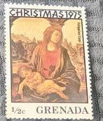 Grenada 1975 Kerstzegel - Filippino Lippi, Ophalen of Verzenden, Gestempeld