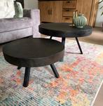 Salontafels, Huis en Inrichting, Tafels | Salontafels, Ophalen, Rond, 50 tot 100 cm, Zo goed als nieuw