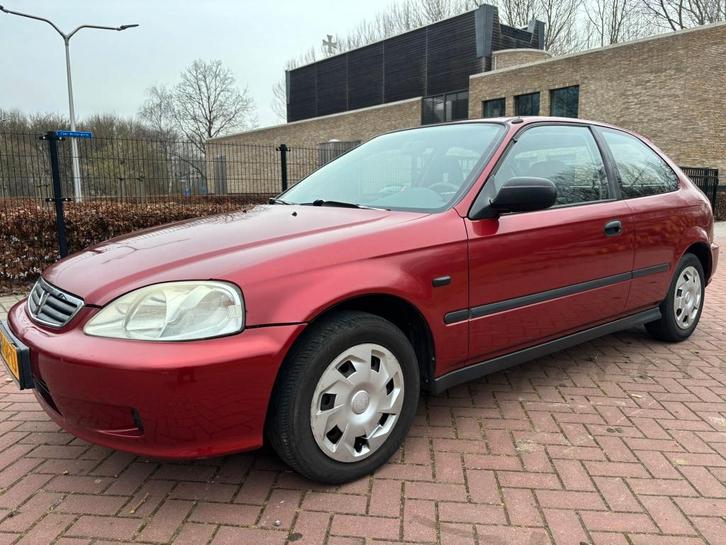 Honda Civic EJ9 /1.4 S AUTOMAAT Facelift '99 Nieuwe APK, Auto's, Honda, Bedrijf, Civic, ABS, Airbags, Centrale vergrendeling, Elektrische buitenspiegels