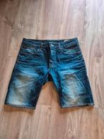 G-Star Korte Broek Maat 34/34 nieuw, Blauw, Nieuw, Overige maten, Ophalen of Verzenden