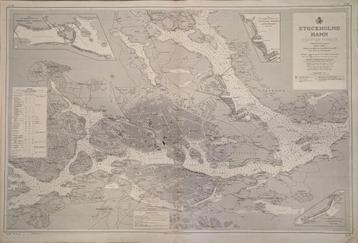 Wanddecoratie haven van Stockholm beschikbaar voor biedingen
