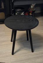 Mooie bijzettafel, Ophalen, Minder dan 55 cm, Rond, Zo goed als nieuw