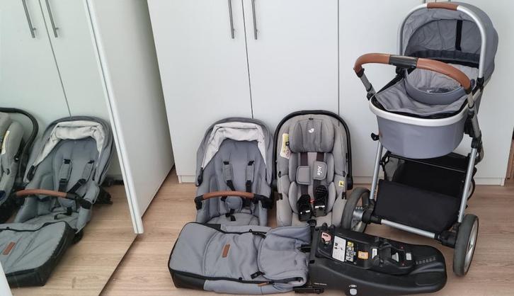 Mutsy 3-1 kinderwagen + Joie I-Gemm Baby Autostoeltje Isofix, Kinderen en Baby's, Kinderwagens en Combinaties, Gebruikt, Combiwagen