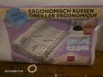 Ergonomisch latex kussen - Nieuw in verpakking, Ophalen of Verzenden, Nieuw, Wit, Overige vormen