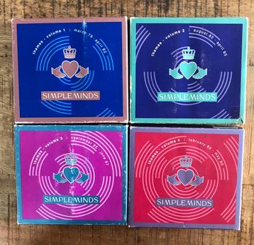 Simple Minds, CD Boxset Themes Vol 1 t/m 4 beschikbaar voor biedingen