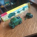 dinky toy MILITAIR SET 697 ZELDZAME DOOS +2+gesmolten velgen, Verzenden, Gebruikt, Auto, Dinky Toys