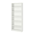 Witte IKEA BILLY boekenkast, Ophalen, 200 cm of meer, 50 tot 100 cm, 25 tot 50 cm