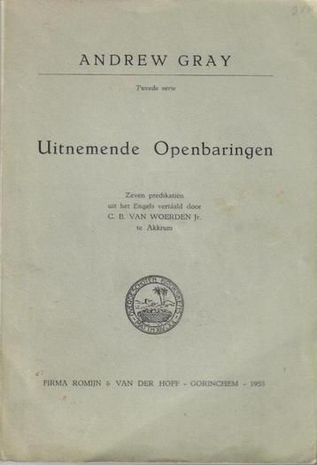 Andrey Gray: Uitnemende Openbaringen beschikbaar voor biedingen