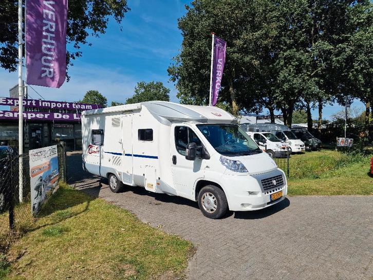 Giottiline Therry 4 pers, Grote koelkast, Cruise control, Caravans en Kamperen, Campers, Bedrijf, tot en met 4, Half-integraal
