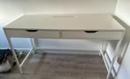 Alex bureau WIT 132x58 (ikea), Ophalen, Zo goed als nieuw, Bureau