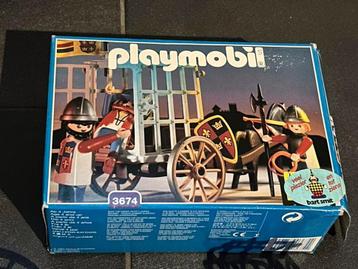 Zeldzame Playmobil ridder-set 3674 beschikbaar voor biedingen