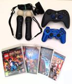 PS3 games + motion controllers + extra's, Ophalen of Verzenden, Gebruikt, Controller, PlayStation 3