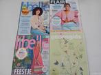 4 tijdschriften,gezinsgids,2x libelle en 1xflair., Ophalen of Verzenden, Zo goed als nieuw