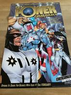 Gave vintage DC Comics poster The Power Company uit 2001, Rechthoekig Staand, Ophalen of Verzenden, Zo goed als nieuw, A1 t/m A3