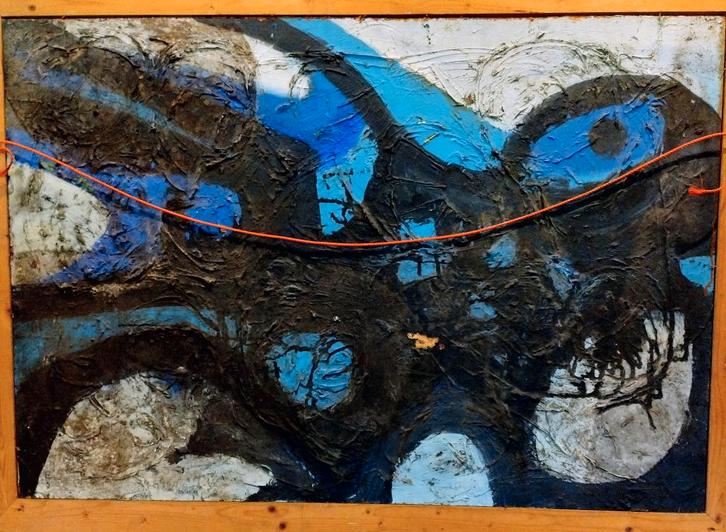 Gerriet Postma, Antiek en Kunst, Kunst | Schilderijen | Abstract, Ophalen