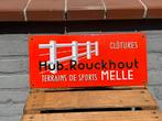 Vintage Hub. Rouckhout Emaille Reclamebord Melle, Antiek en Kunst, Ophalen