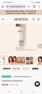 Meroda changing foundation NIEUW, Ophalen of Verzenden, Nieuw, Gehele gezicht