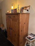 Houten kast met lade, Huis en Inrichting, Ophalen, Gebruikt, 70 tot 120 cm, 120 tot 170 cm