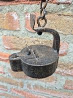 Antieke mijnwerkerslamp kikker  +/- 1880, Ophalen of Verzenden