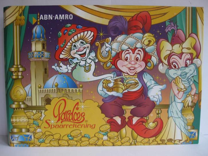 Efteling Pardoes Spaarpot Met Originele Spaarmap ABN/Amro, Verzamelen, Efteling, Nieuw, Gebruiksvoorwerp, Ophalen of Verzenden