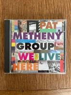 Pat Metheney group, we live here, Ophalen of Verzenden, 1980 tot heden, Zo goed als nieuw, Jazz