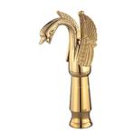 Zwaan Wastafelkraan Antiek Brons Goud UNIEK Dubai sjeik, Overige kleuren, Nieuw, Minder dan 100 cm, 25 tot 50 cm
