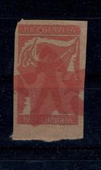X176B) WO2 1944 Yugoslavie Partisan Post zeldzaam echt?, Ophalen of Verzenden, Joegoslavië, Gestempeld