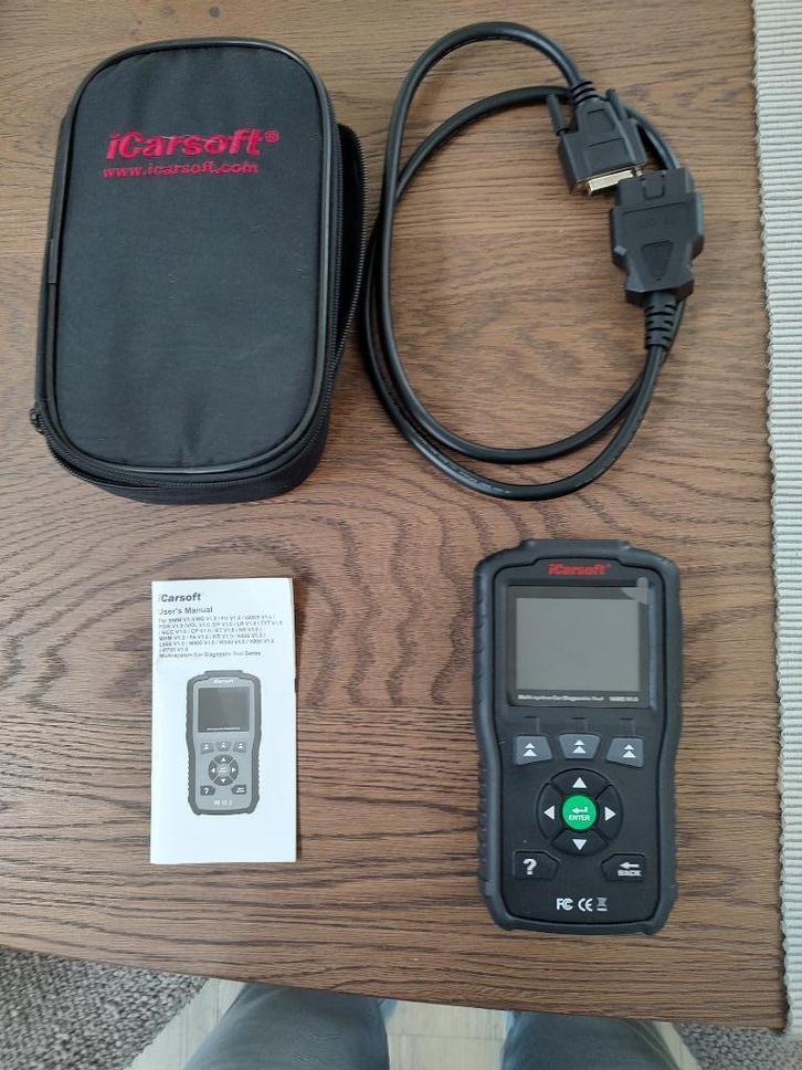 OBD2 scanner iCarSoft voor VAG (VW/Audi/Skoda/Seat), Auto diversen, Autogereedschap, Zo goed als nieuw, Ophalen of Verzenden