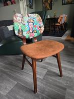 Vintage eetkamerstoelen, 3 stuks, Huis en Inrichting, Stoelen, Ophalen, Zo goed als nieuw