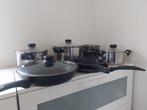 Pannenset: Tarrington House, Blokker, Tefal, Brabantia, Ophalen, Gebruikt, Rvs, Pannenset