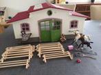 Schleich Manege compleet met alle accessoires, Kinderen en Baby's, Speelgoed | Overig, Verzenden, Zo goed als nieuw, Jongen of Meisje