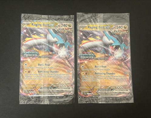 Sealed Raging Bolt EX Jumbo Promo Kaart, Hobby en Vrije tijd, Verzamelkaartspellen | Pokémon, Zo goed als nieuw, Losse kaart, Ophalen of Verzenden