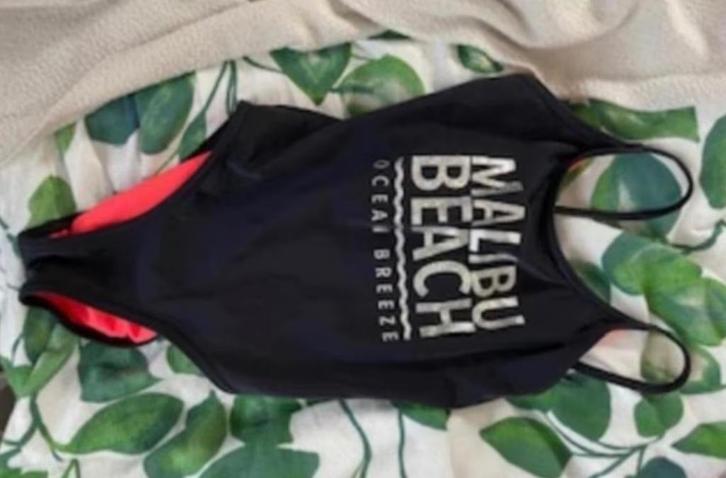 Zwempak badpak zwart in maat 128 nieuw, Kinderen en Baby's, Kinderkleding | Kinder-zwemkleding, Nieuw, Badpak, Maat 128, Meisje