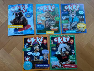 5 x Okki kinder tijdschrift Winterboek 2024-2025 set! beschikbaar voor biedingen